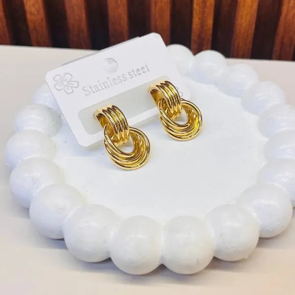 Gold_Tone_Stainless_Steel_Interlocking_Hoop_Earrings