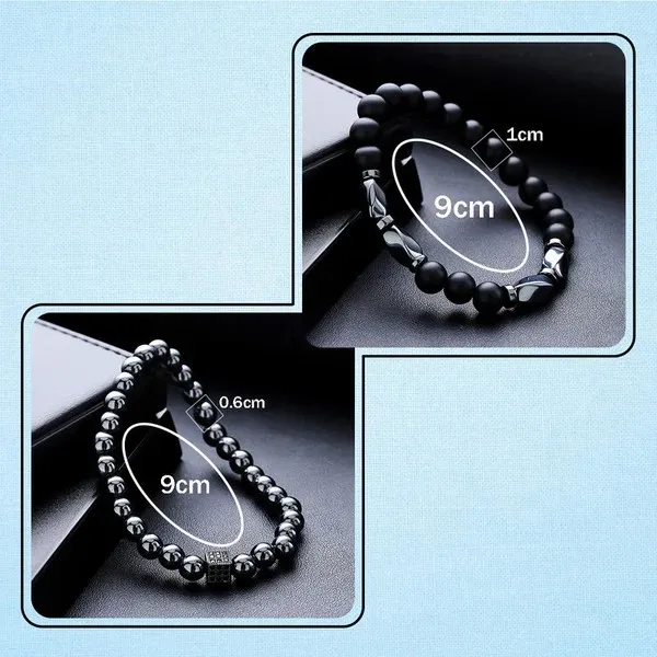 Black_Beaded_Bracelet_Set_for_Men_And_Women
