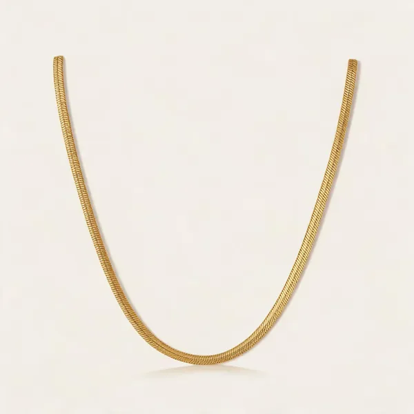 Gold_Tone_3mm_Chain_Necklace_for_Women