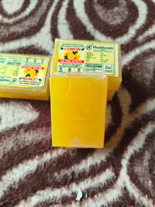 Healthymiin_Lemon_Glycerin_Organic_Soap