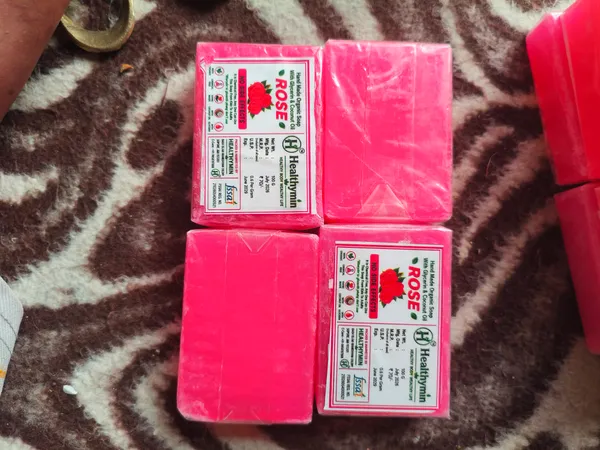 Healthymim_Rose_Glycerin_Coconut_Oil_Handmade_Soap