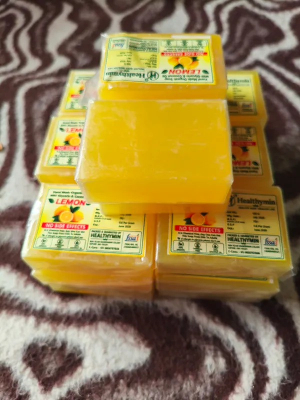 Healthymiin_Lemon_Glycerin_Organic_Soap