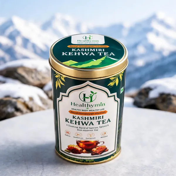 Healthymin_Kashmiri_Kehwa_Saffron_Cardamom_Herbal_Tea
