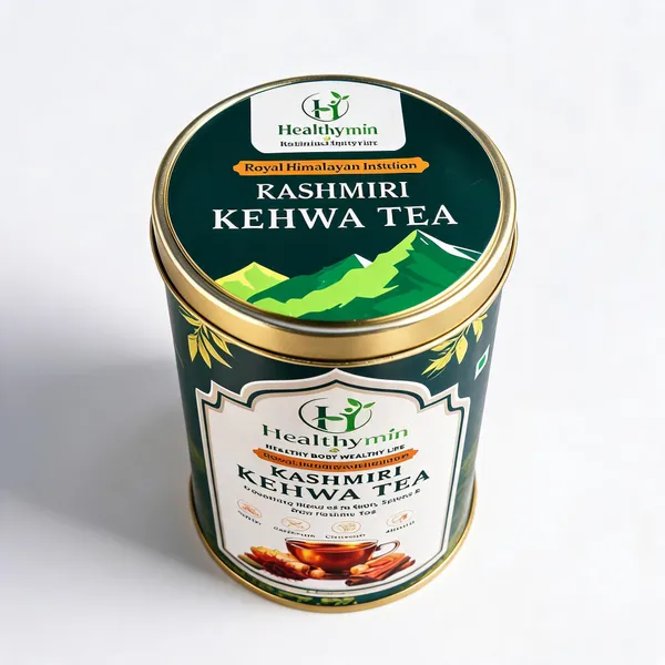 Healthymin_Kashmiri_Kehwa_Saffron_Cardamom_Herbal_Tea