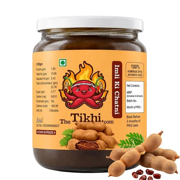 The_Tikhi_Aaloo_Ka_Achar_Spicy_Potato_Pickle_In_Mustard_Oil_500G_And_Imli_Chutney_Sweet_Tangy_Tamarind_Chutney_500G