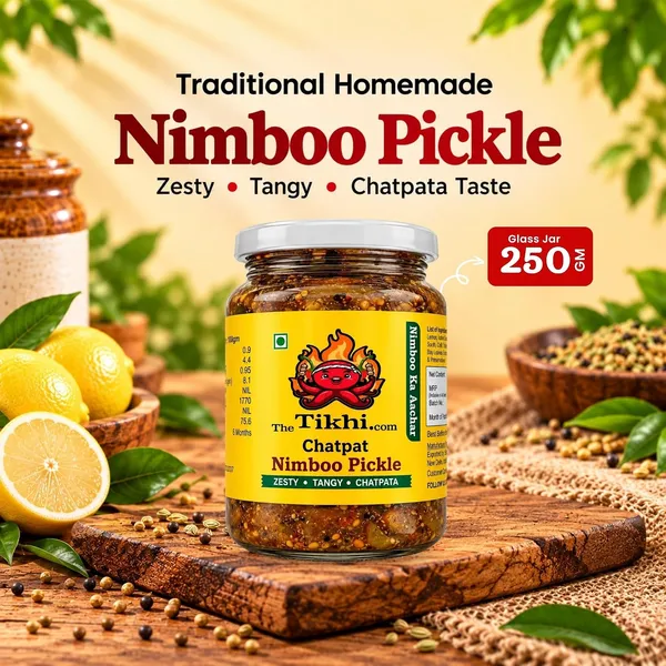 The_Tikhi_Chatpat_Nimbu_Achar_Zesty_Spicy_Lemon_Pickle_500G_Pack_Of_2