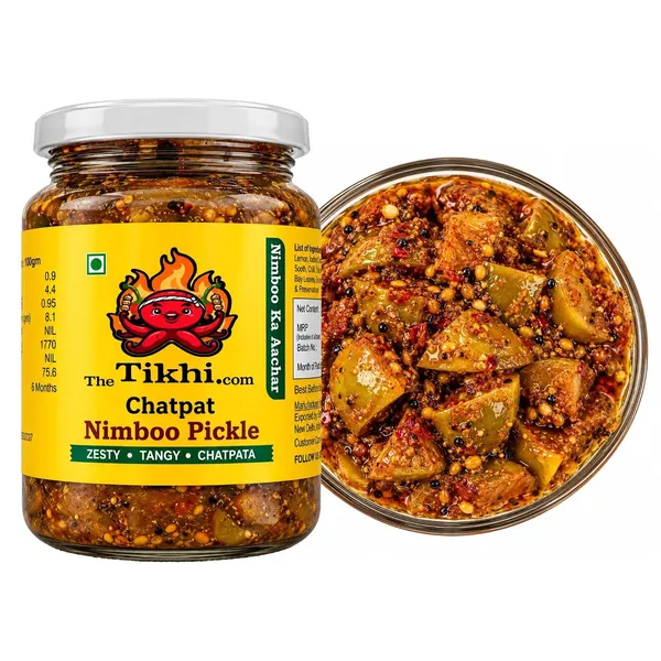 The_Tikhi_Chatpat_Nimbu_Achar_Zesty_Spicy_Lemon_Pickle_500G_Pack_Of_2