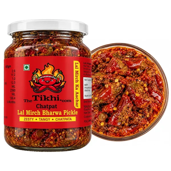 The_Tikhi_Imli_Chutney_Sweet_Tangy_Tamarind_Chutney_500G_And_Aaloo_Ka_Achar_Spicy_Potato_Pickle_In_Mustard_Oil_500G