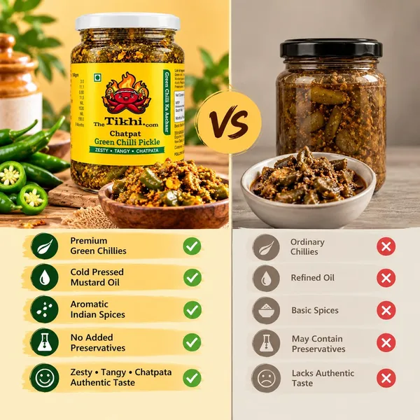 The_Tikhi_Hari_Mirch_Achar_Spicy_Tangy_Green_Chilli_Pickle_500G