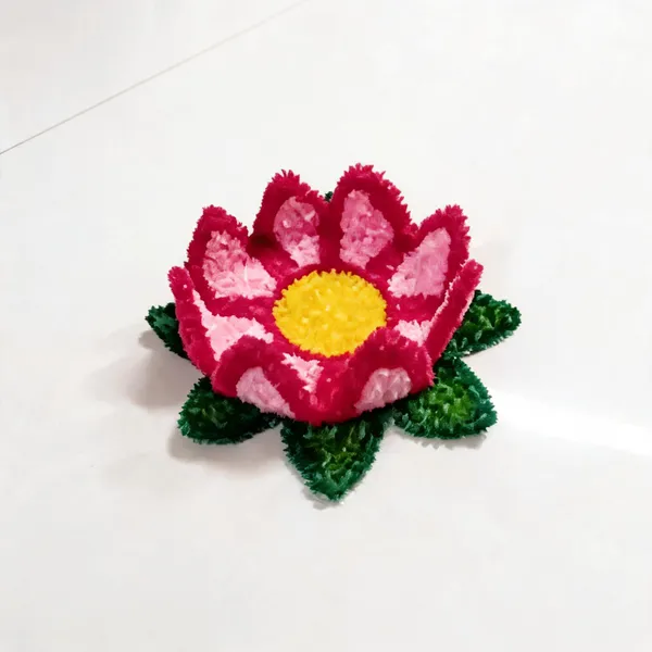 Multicolor_Lotus_Aasan_Rangoli_Mat