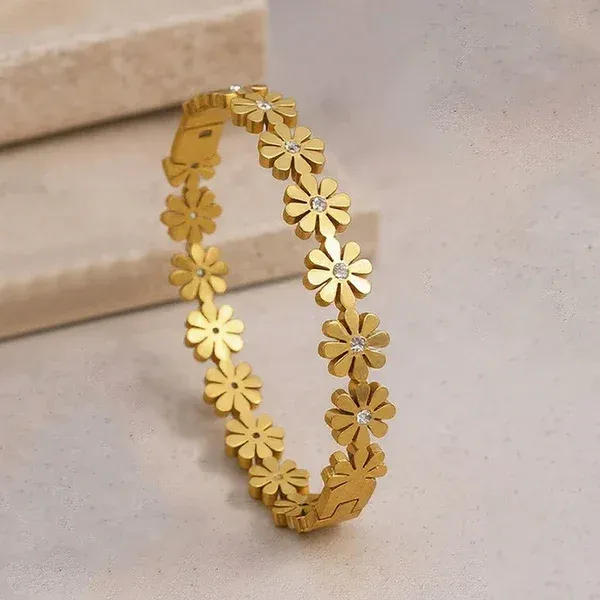 Daisy_Flower_Bangle