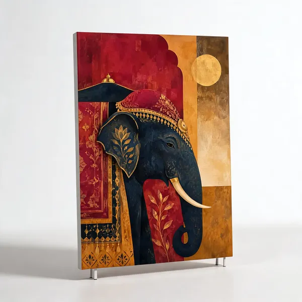 Traditional_Elephant_Motif_Wall_Art__Canvas_Roll