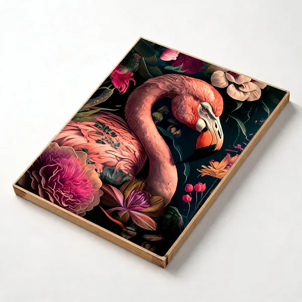 Beautiful_Flamingo_Wall_Painting_400_Gsm_Gallery_Wrapped_Canvas_On_Premium_1_5x1_5_Inch_Pine_Wood_Frame_Gallery_Wrapped_Ready_To_Hang