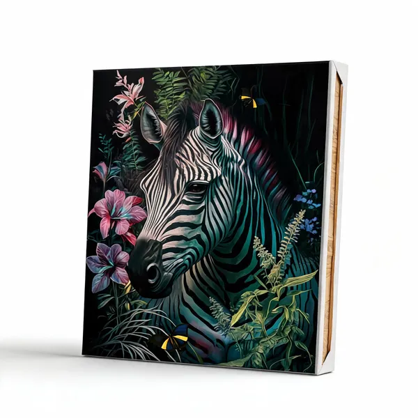 Beautiful_Zebra_Wall_Art_400_Gsm_Gallery_Wrapped_Canvas_On_Premium_1_5x1_5_Inch_Pine_Wood_Frame_Gallery_Wrapped_Ready_To_Hang