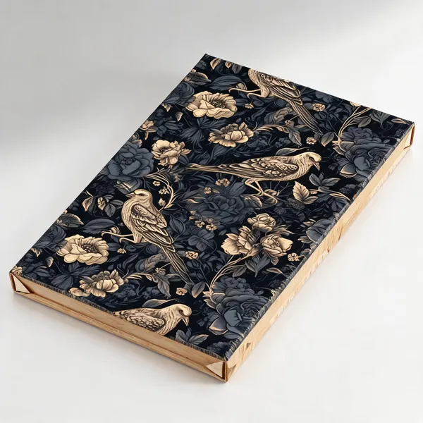 Beautiful_Botanical_Pattern_With_Bird_Painting_400_Gsm_Gallery_Wrapped_Canvas_On_Premium_1_5x1_5_Inch_Pine_Wood_Frame_Gallery_Wrapped_Ready_To_Hang