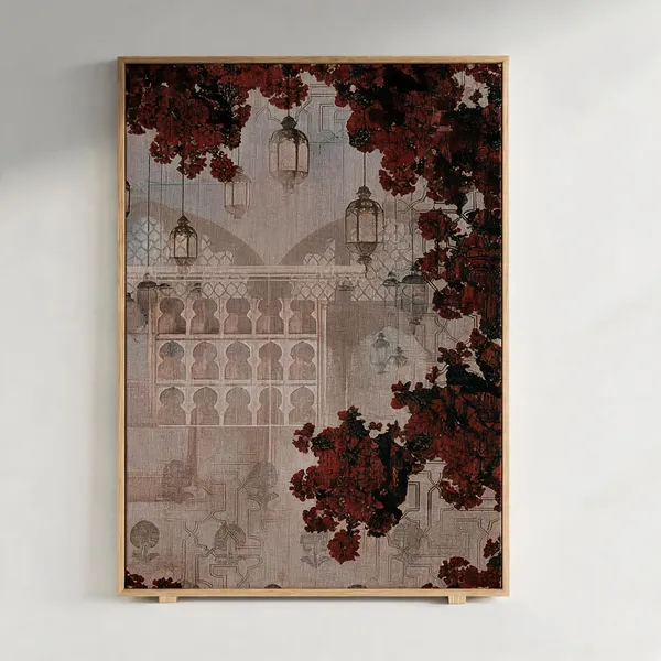 Beautiful_Mughal_Painting_400_Gsm_Gallery_Wrapped_Canvas_On_Premium_1_5x1_5_Inch_Pine_Wood_Frame_Gallery_Wrapped_Ready_To_Hang