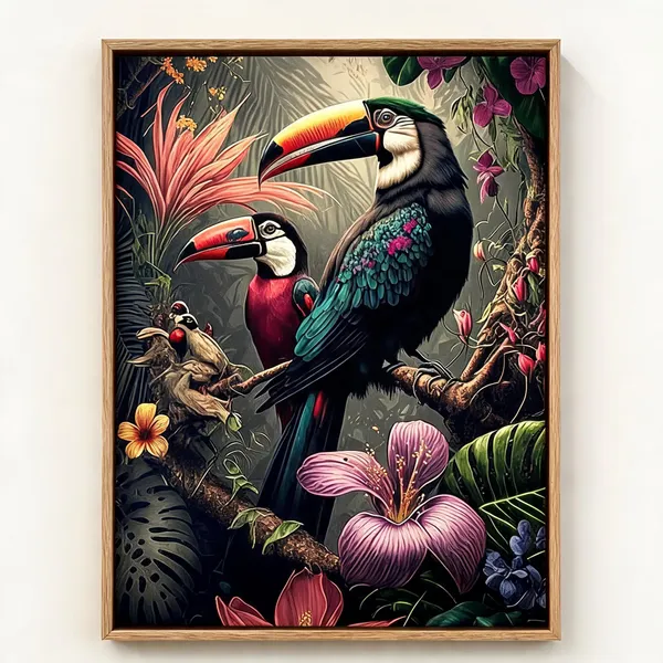 Artistic_Bird_Painting_400_Gsm_Gallery_Wrapped_Canvas_On_Premium_1_5x1_5_Inch_Pine_Wood_Frame_Gallery_Wrapped_Ready_To_Hang