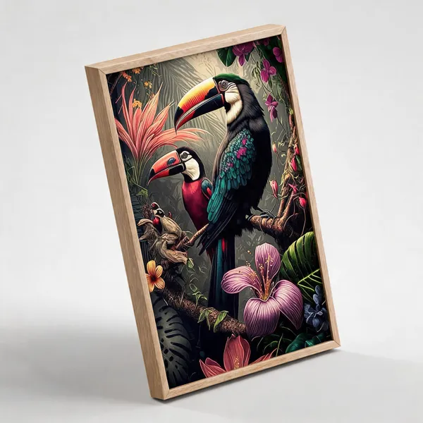 Artistic_Bird_Painting_400_Gsm_Gallery_Wrapped_Canvas_On_Premium_1_5x1_5_Inch_Pine_Wood_Frame_Gallery_Wrapped_Ready_To_Hang