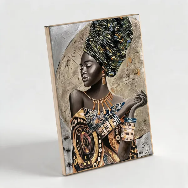 Beautiful_African_Woman_Painting_400_Gsm_Gallery_Wrapped_Canvas_On_Premium_1_5x1_5_Inch_Pine_Wood_Frame_Gallery_Wrapped_Ready_To_Hang