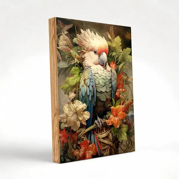 Artful_Parrot_Painting_400_Gsm_Gallery_Wrapped_Canvas_On_Premium_1_5x1_5_Inch_Pine_Wood_Frame_Gallery_Wrapped_Ready_To_Hang