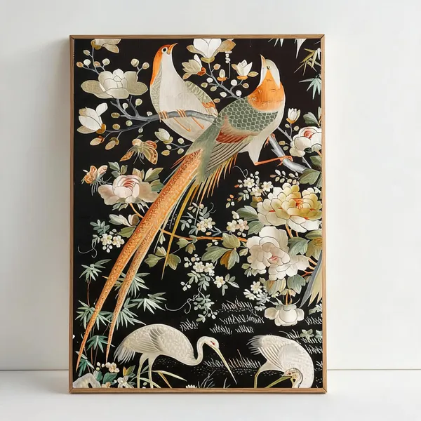 Beautiful_Birds_Floral_Art_400_Gsm_Gallery_Wrapped_Canvas_On_Premium_1_5x1_5_Inch_Pine_Wood_Frame_Roll