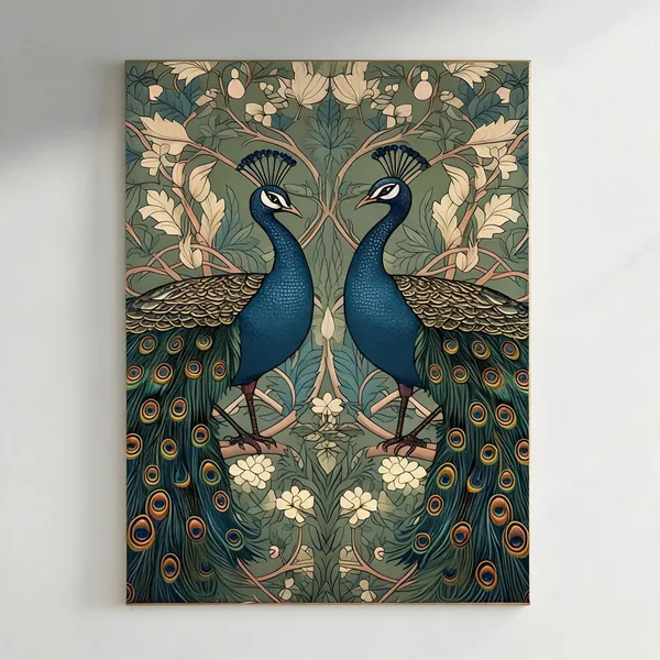 Stunning_Peacock_Painting_400_Gsm_Gallery_Wrapped_Canvas_On_Premium_1_5x1_5_Inch_Pine_Wood_Frame_Gallery_Wrapped_Ready_To_Hang