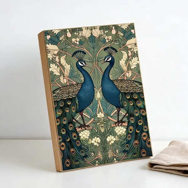 Stunning_Peacock_Painting_400_Gsm_Gallery_Wrapped_Canvas_On_Premium_1_5x1_5_Inch_Pine_Wood_Frame_Gallery_Wrapped_Ready_To_Hang