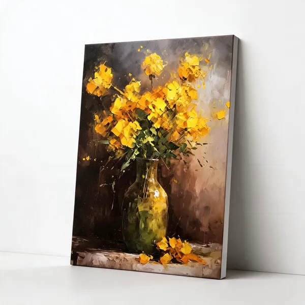 Floral_Still_Life_Yellow_Flowers_Wall_Art__Canvas_Roll