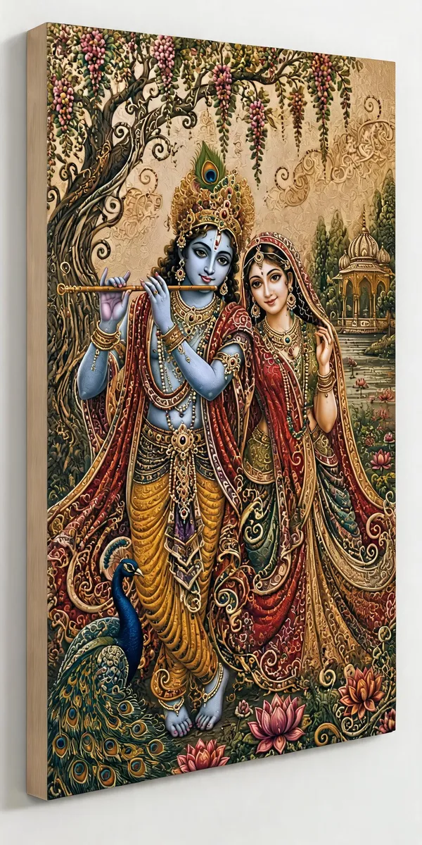 Traditional_Radha_Krishna_Religious_Wall_Art__Canvas_Roll