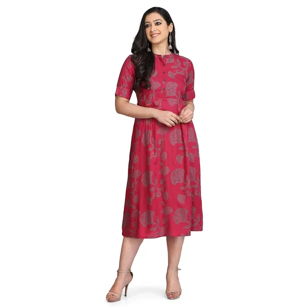 Maroon_Cotton_A-Line_Maxi_Dress_For_Women