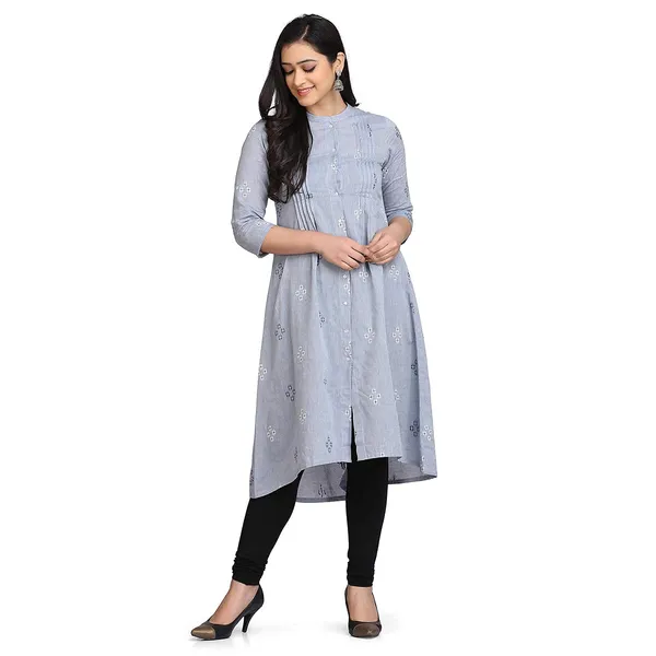 Sky_Blue_Mangalgiri_Cotton_Pleated_A-Line_Maxi_Dress_For_Women