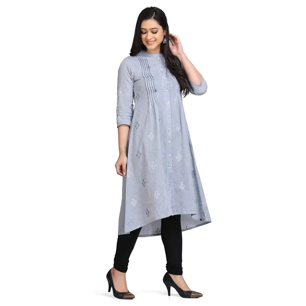 Sky_Blue_Mangalgiri_Cotton_Pleated_A-Line_Maxi_Dress_For_Women