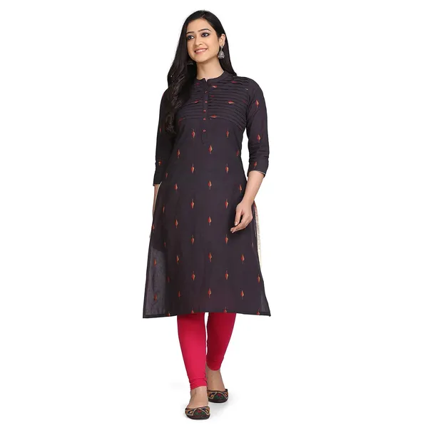 Purple_Mangalgiri_Cotton_Printed_A-Line_Kurta_For_Women