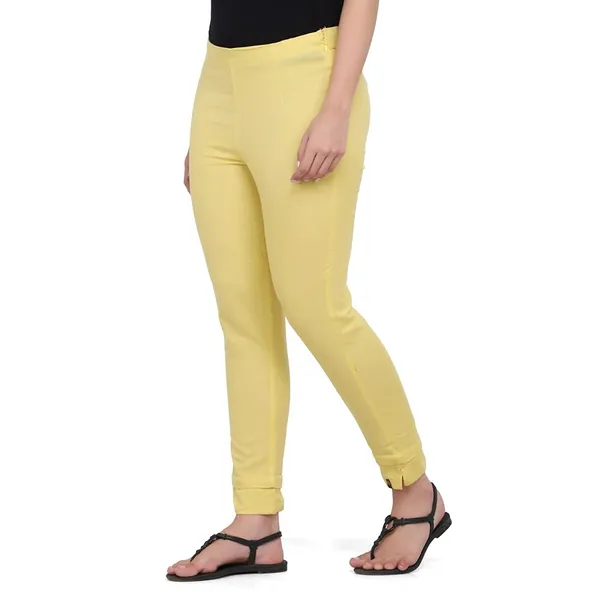 Ochre_Cotton_Flex_Regular_Fit_Pants_For_Women