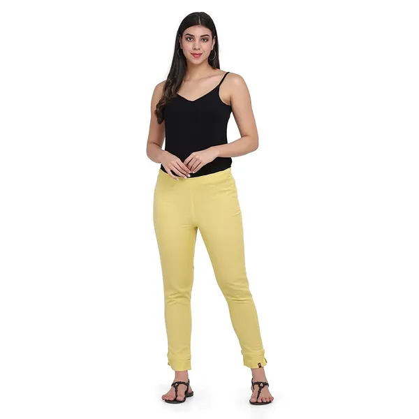 Ochre_Cotton_Flex_Regular_Fit_Pants_For_Women