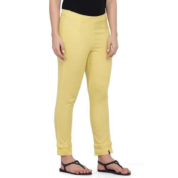 Ochre_Cotton_Flex_Regular_Fit_Pants_For_Women