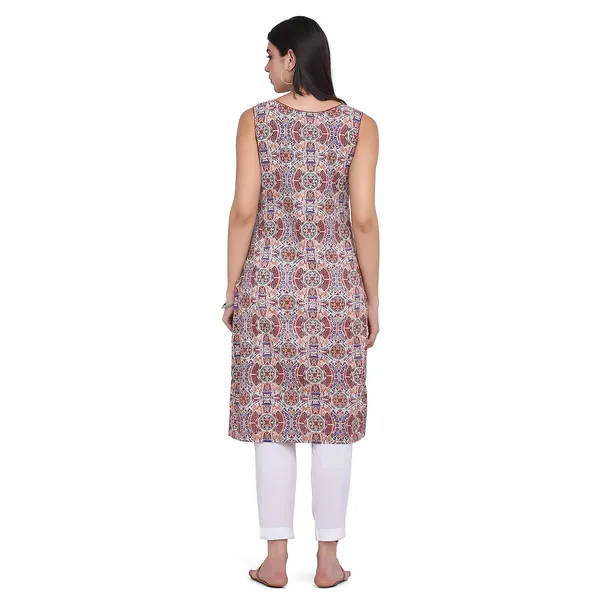 Off_White_Cotton_Sleeveless_Printed_Kurta_For_Women
