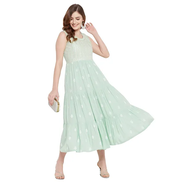 Sea_Green_Tiered_Sleeveless_Anarkali_Maxi_Dress_For_Women