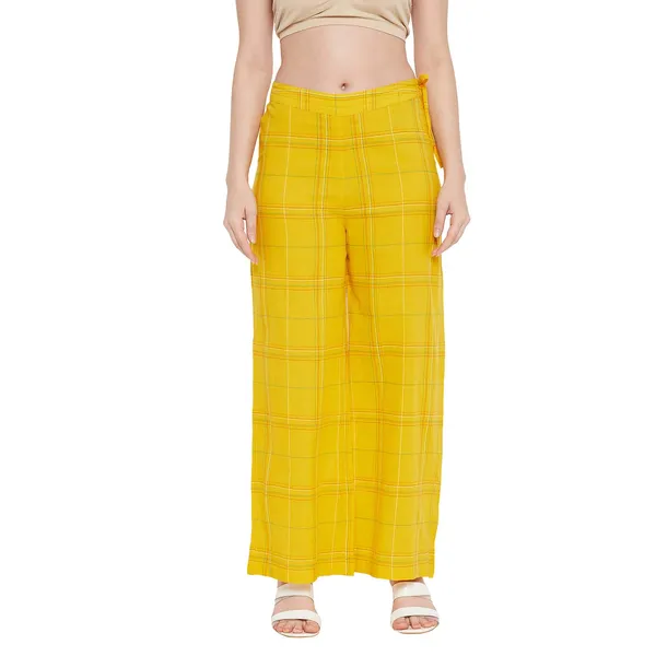 Yellow_Mangalgiri_Cotton_Printed_Straight_Kurti_Palazzo_Set_For_Women