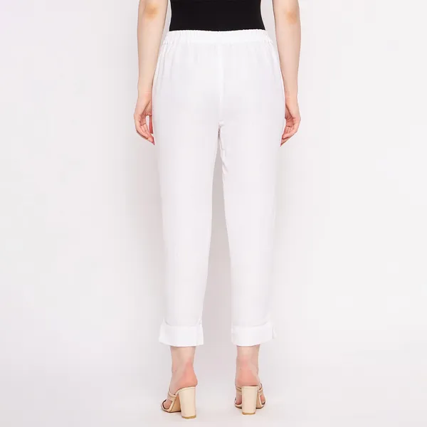 White_Linen_Regular_Fit_Straight_Pant_For_Women