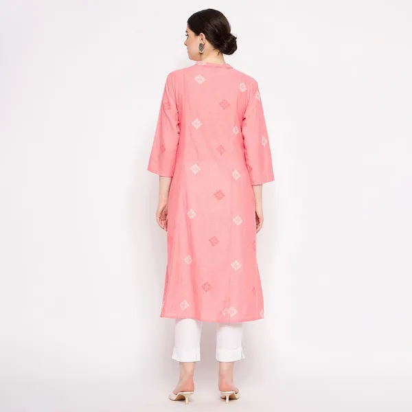 Pink_South_Cotton_Straight_Embroidered_Kurta_For_Women