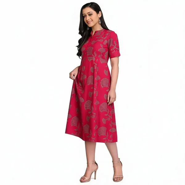Maroon_Cotton_A-Line_Maxi_Dress_For_Women