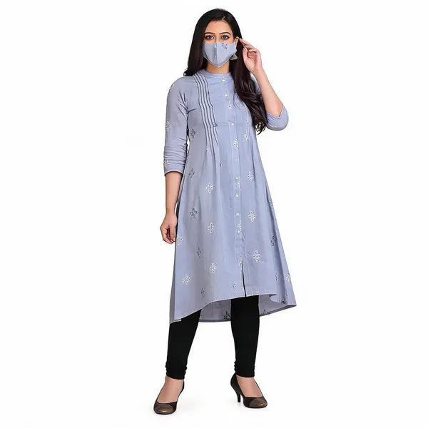 Sky_Blue_Mangalgiri_Cotton_Pleated_A-Line_Maxi_Dress_For_Women