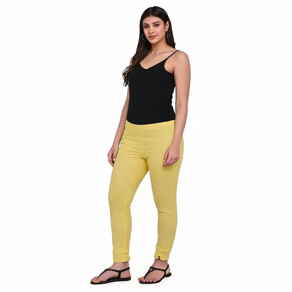 Ochre_Cotton_Flex_Regular_Fit_Pants_For_Women