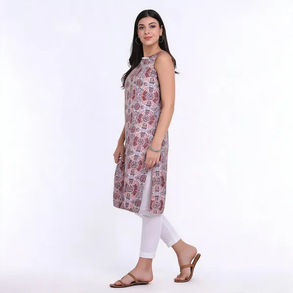 Off_White_Cotton_Sleeveless_Printed_Kurta_For_Women