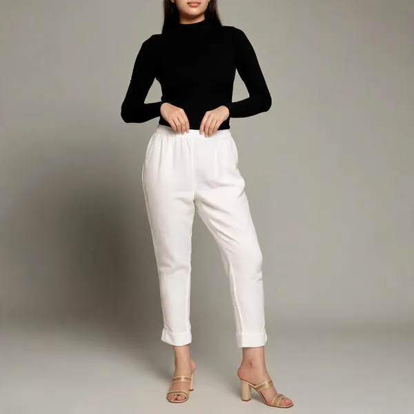 White_Linen_Regular_Fit_Straight_Pant_For_Women