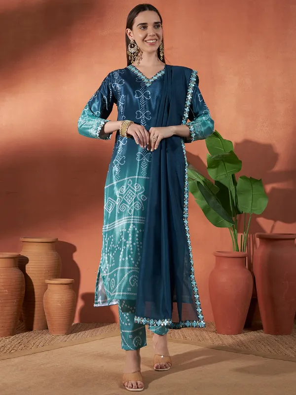 Blue_Printed_Straight_Kurta_Set_for_Women