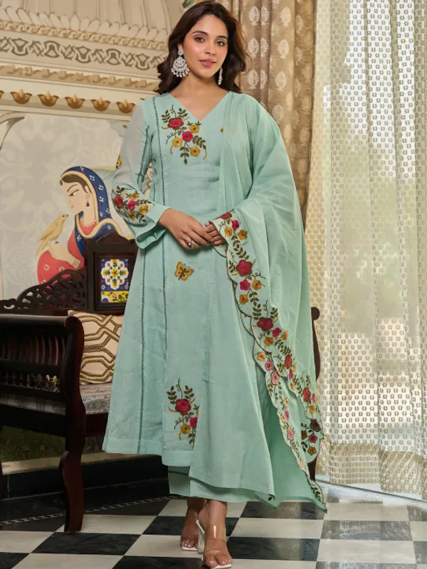 Mint_Green_Roman_Glass_Embroidered_Kurta_Set_for_Women