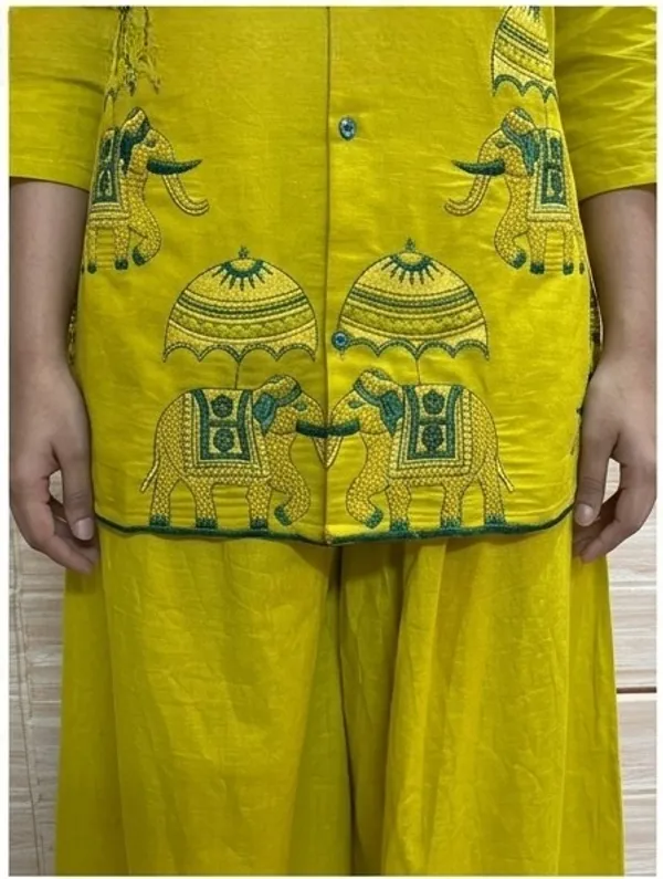 Yellow_Printed_Kurta_Set_for_Women