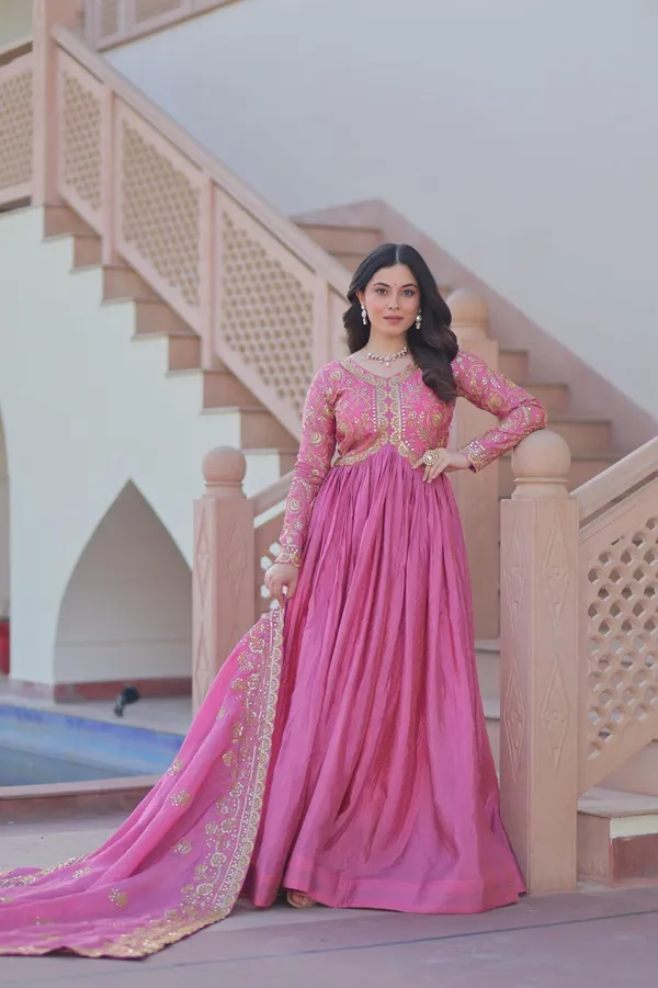 Pink_Mull_Roman_Anarkali_Suit_Set_for_Women